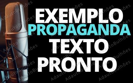 5 textos para propaganda de loja de roupas  Textos e Propagandas - Textos  Comerciais, Propaganda, Gravação de Vinheta, Spot Comercial, Locutor
